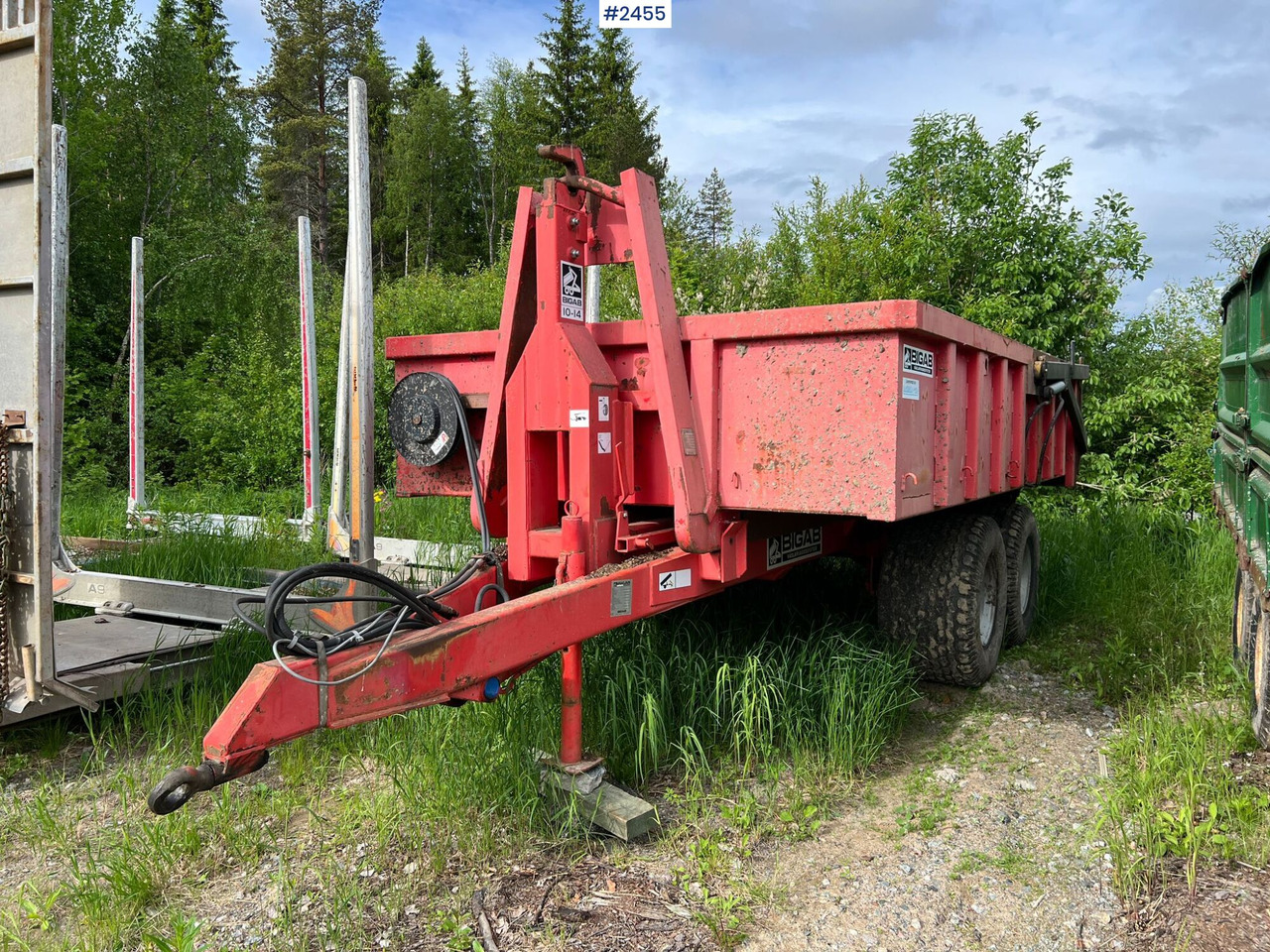 Swap body trailer BIGAB 10-14 - Multilift/ Liftdumper haagis: pilt 1 Swap body trailer BIGAB 10-14 - Multilift/ Liftdumper haagis: pilt 1