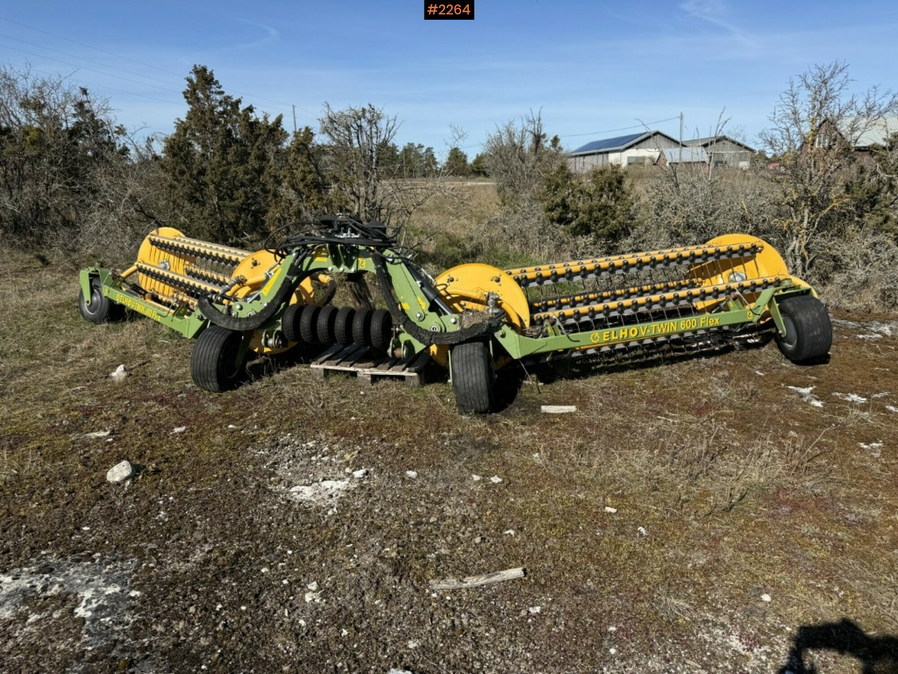 Swather Elho V-Twin 600 front mounted - Kaarutusseadmed: pilt 1 Swather Elho V-Twin 600 front mounted - Kaarutusseadmed: pilt 1