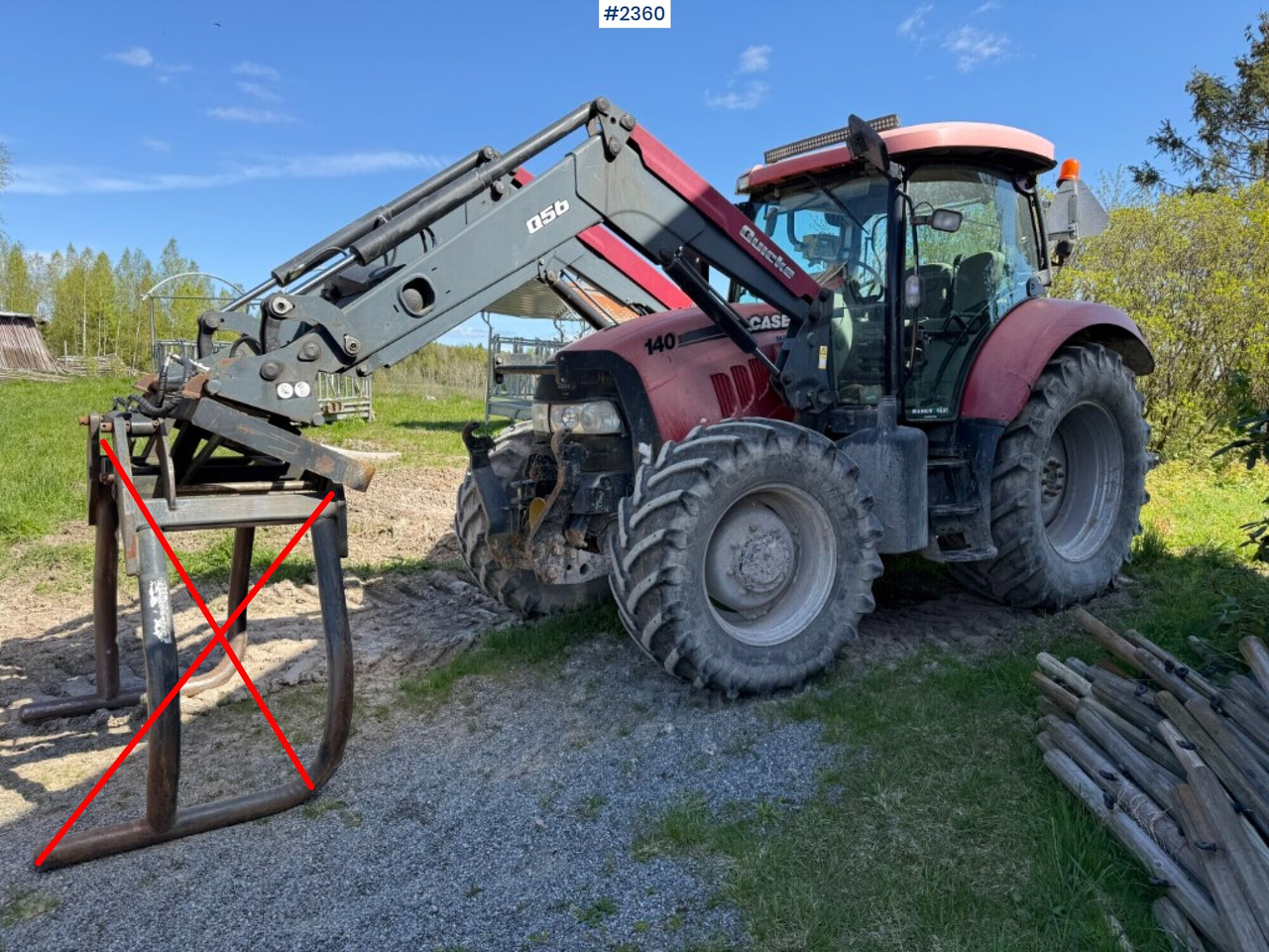 Tractor, Case IH Maxxum 140 - Traktor: pilt 1 Tractor, Case IH Maxxum 140 - Traktor: pilt 1