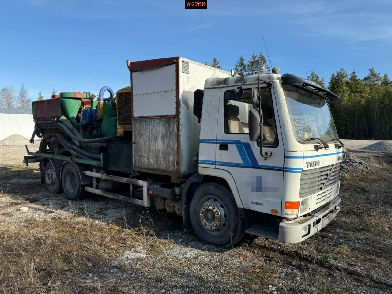 Volvo FL10 6x2 with mobile grain mill - Veoauto: pilt 2 Volvo FL10 6x2 with mobile grain mill - Veoauto: pilt 2