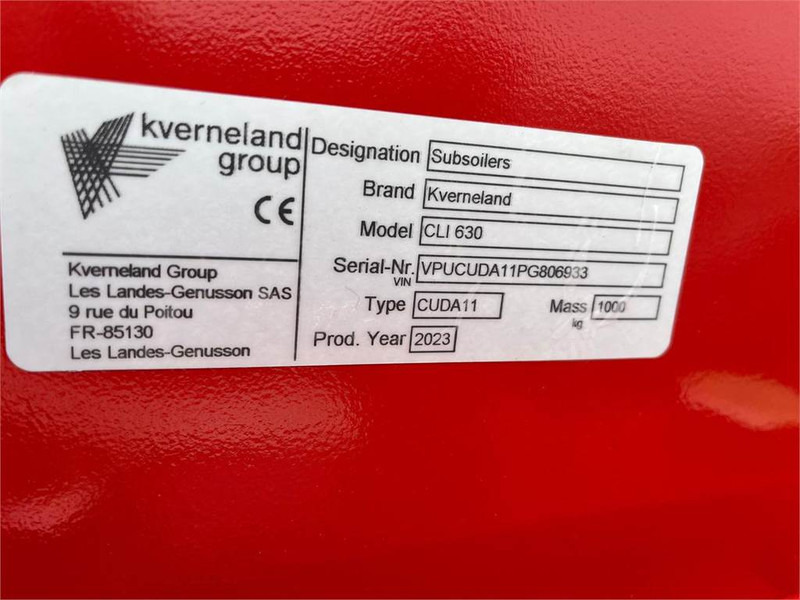 Kverneland CLI 630 - Sügavkobesti: pilt 5 Kverneland CLI 630 - Sügavkobesti: pilt 5