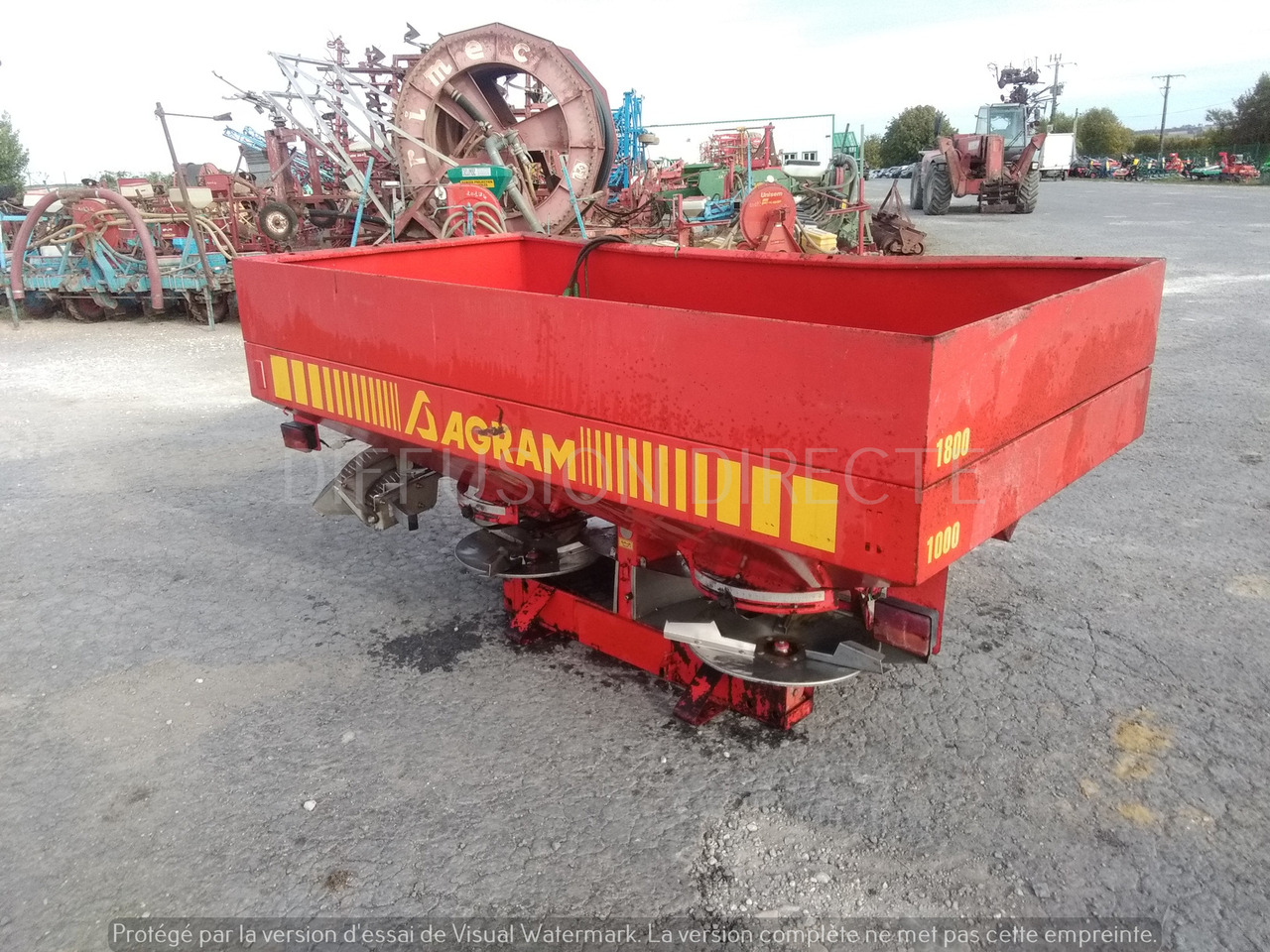 AGRAM DISTRIBUTEUR D'ENGRAIS JET SPREAD 281 - Väetiselaoturid: pilt 3 AGRAM DISTRIBUTEUR D'ENGRAIS JET SPREAD 281 - Väetiselaoturid: pilt 3