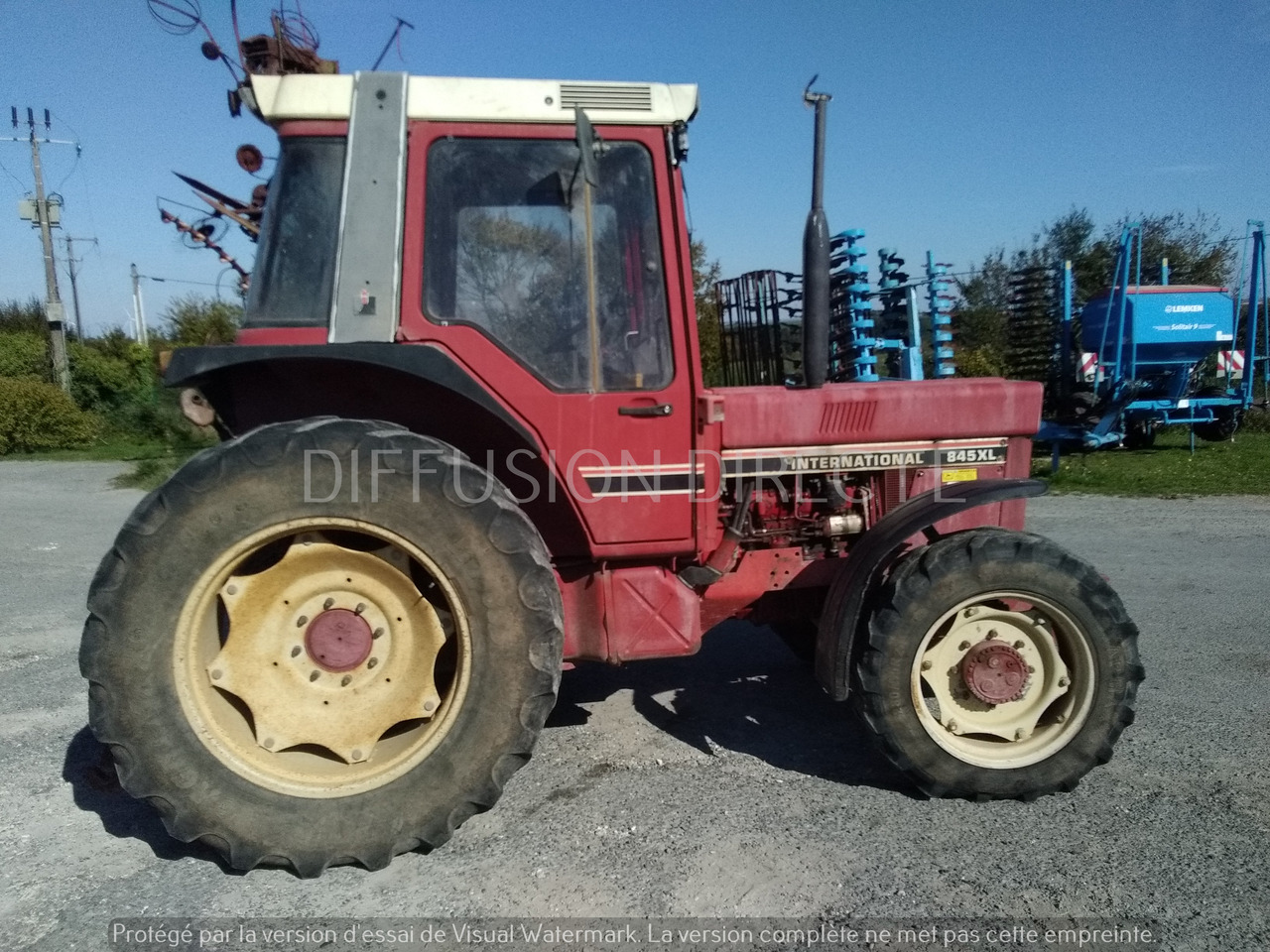 CASE IH TRACTEUR AGRICOLE 845 XL - Traktor: pilt 2 CASE IH TRACTEUR AGRICOLE 845 XL - Traktor: pilt 2