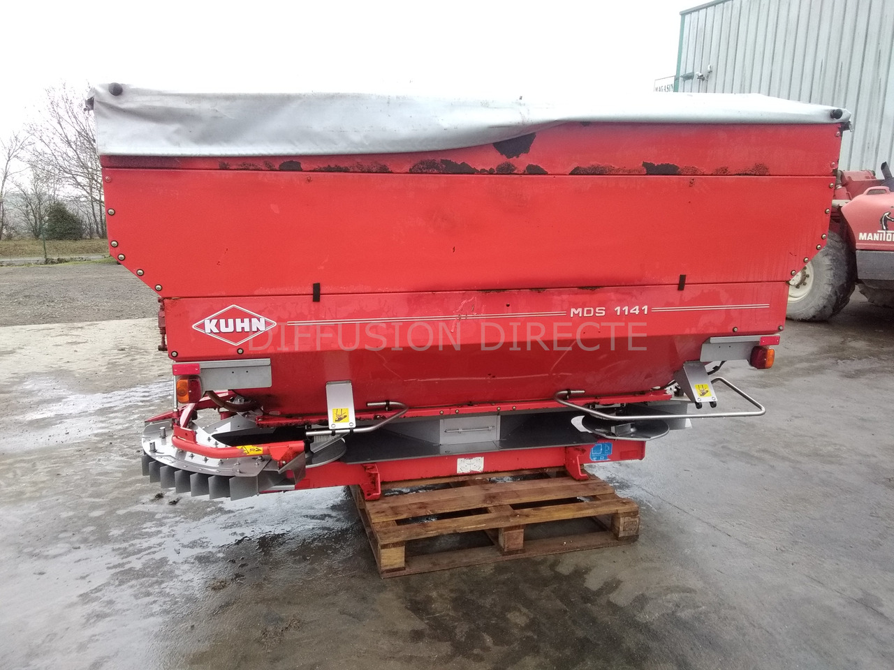 KUHN DISTRIBUTEUR D'ENGRAIS MDS 1141 - Väetiselaoturid: pilt 3 KUHN DISTRIBUTEUR D'ENGRAIS MDS 1141 - Väetiselaoturid: pilt 3