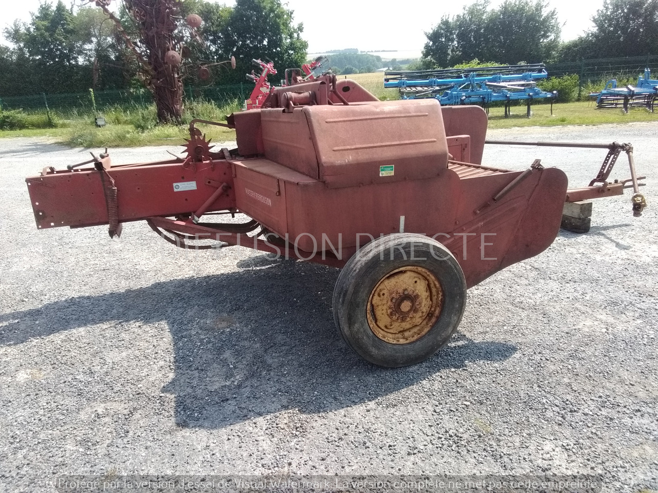 MASSEY FERGUSON PRESSE MOYENNE DENSITE 20-8 - Heinapress, ümmargune: pilt 4 MASSEY FERGUSON PRESSE MOYENNE DENSITE 20-8 - Heinapress, ümmargune: pilt 4