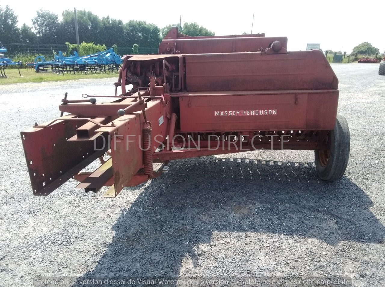 MASSEY FERGUSON PRESSE MOYENNE DENSITE 20-8 - Heinapress, ümmargune: pilt 3 MASSEY FERGUSON PRESSE MOYENNE DENSITE 20-8 - Heinapress, ümmargune: pilt 3