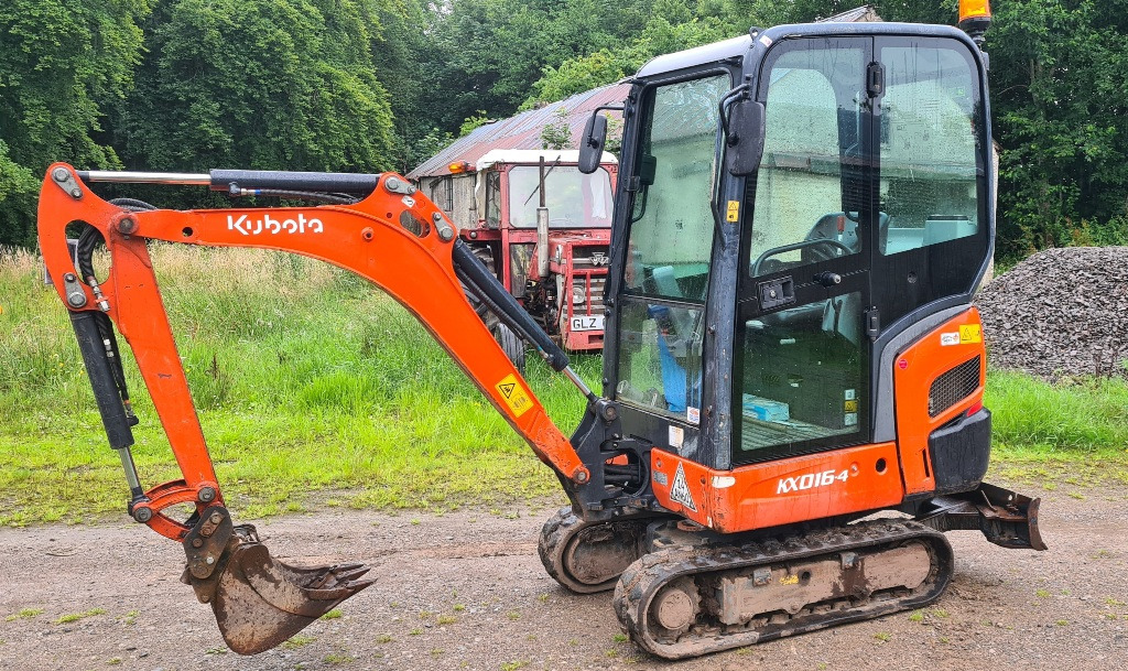 2016 Kubota KX016-4 Mini Digger, only 1550 hours - Miniekskavaator: pilt 1 2016 Kubota KX016-4 Mini Digger, only 1550 hours - Miniekskavaator: pilt 1