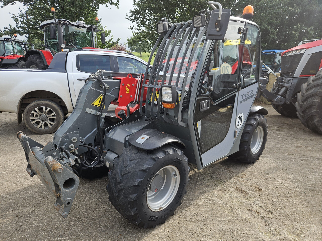 2018 Weidemann 4512, 1 Owner machine - Teleskooplaadur: pilt 2 2018 Weidemann 4512, 1 Owner machine - Teleskooplaadur: pilt 2