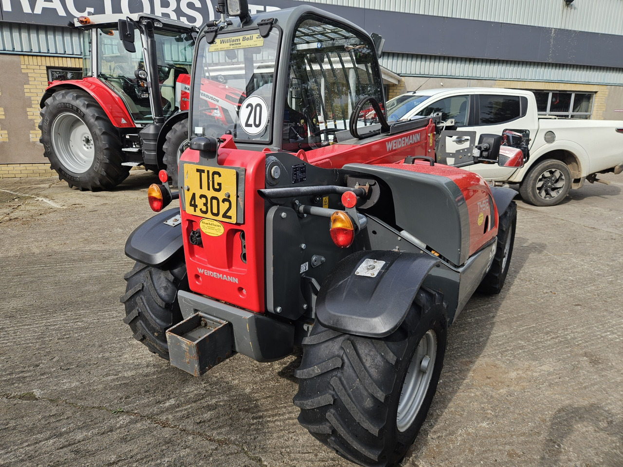 2018 Weidemann 4512, 1 Owner machine - Teleskooplaadur: pilt 3 2018 Weidemann 4512, 1 Owner machine - Teleskooplaadur: pilt 3