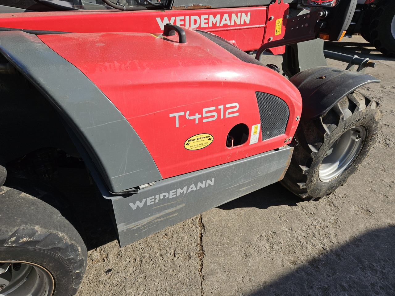 2019 Weidemann 4512 Telehandler - Teleskooplaadur: pilt 4 2019 Weidemann 4512 Telehandler - Teleskooplaadur: pilt 4