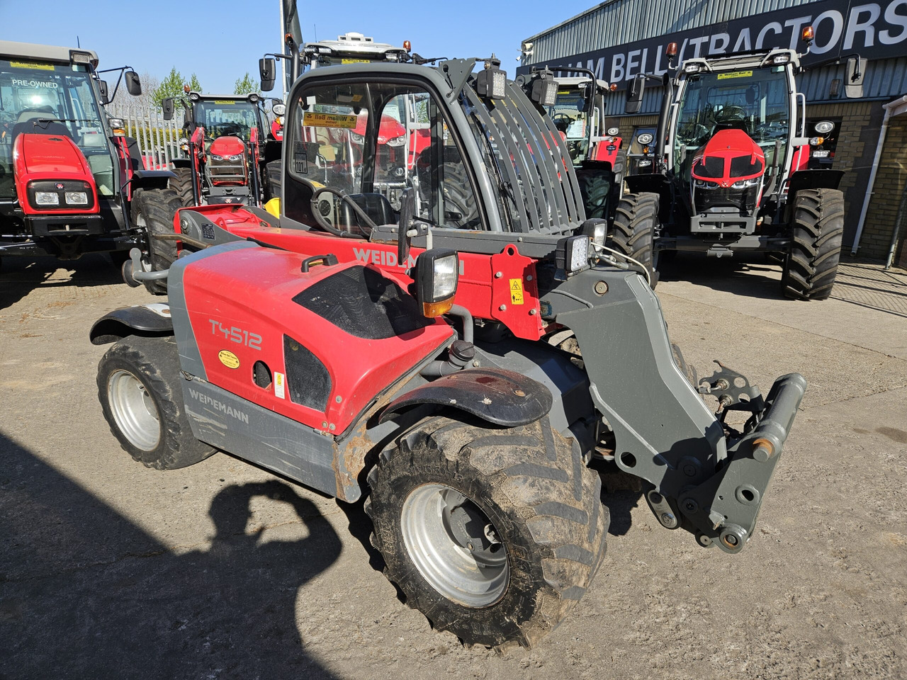2019 Weidemann 4512 Telehandler - Teleskooplaadur: pilt 1 2019 Weidemann 4512 Telehandler - Teleskooplaadur: pilt 1