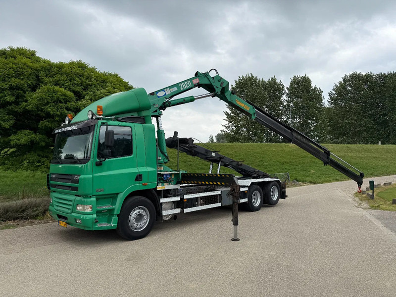 DAF CF 85.380 6x2 Kabel HMF 28 TM Remote Manual - Kraanaga veoauto: pilt 1 DAF CF 85.380 6x2 Kabel HMF 28 TM Remote Manual - Kraanaga veoauto: pilt 1