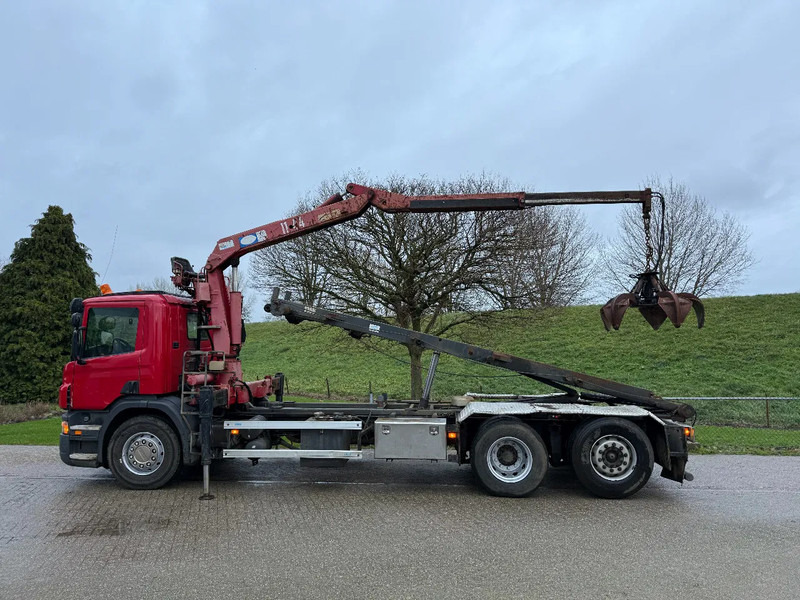 Scania P270 Kabelsysteem HMF Kraan Low KM NL TRUCK 6X2 - Kraanaga veoauto: pilt 5 Scania P270 Kabelsysteem HMF Kraan Low KM NL TRUCK 6X2 - Kraanaga veoauto: pilt 5