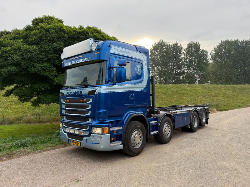 Scania R490 8X2 Manual EUR 6 Retarder TOP Truck - Konteinerveduk/ Tõstukiga veoauto: pilt 1 Scania R490 8X2 Manual EUR 6 Retarder TOP Truck - Konteinerveduk/ Tõstukiga veoauto: pilt 1
