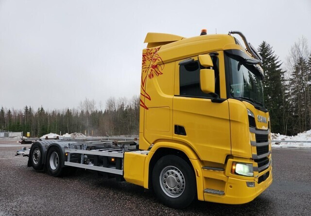 Scania R410 CNG / CBG 6x2 - Konteinerveduk/ Tõstukiga veoauto: pilt 5 Scania R410 CNG / CBG 6x2 - Konteinerveduk/ Tõstukiga veoauto: pilt 5