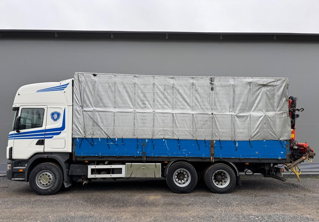 ScaniaScania 144G 6x2 - Kasti veoauto, Kraanaga veoauto: pilt 3 ScaniaScania 144G 6x2 - Kasti veoauto, Kraanaga veoauto: pilt 3