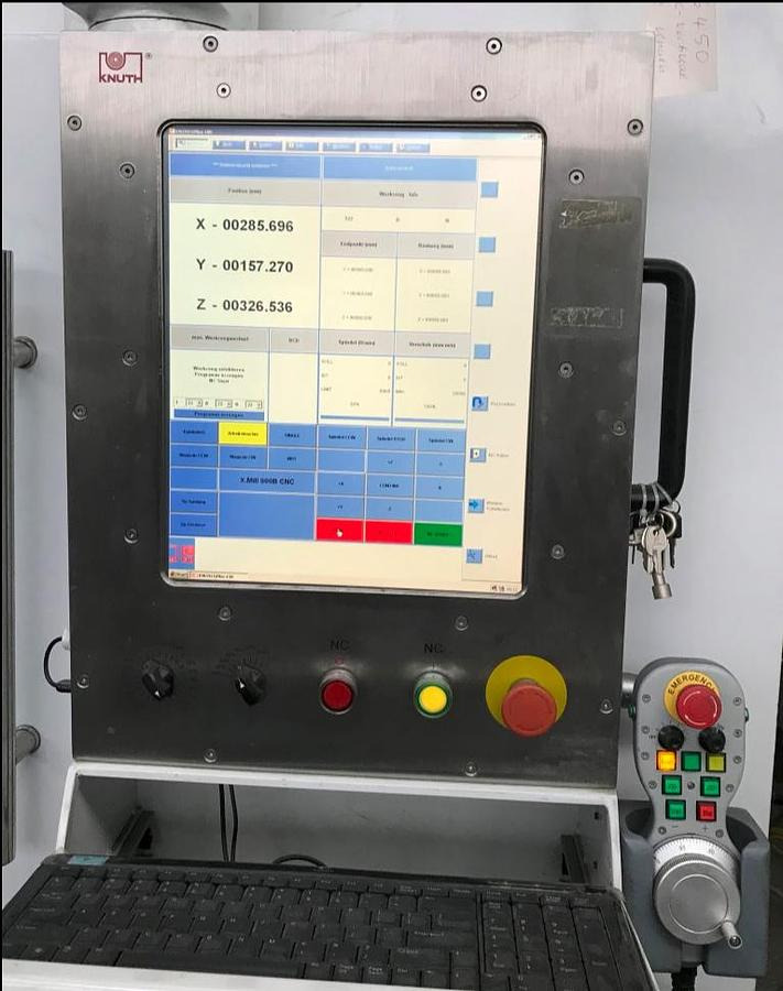 Vertikal-Bearbeitungszentrum KNUTH - CNC töötlemiskeskus: pilt 5 Vertikal-Bearbeitungszentrum KNUTH - CNC töötlemiskeskus: pilt 5