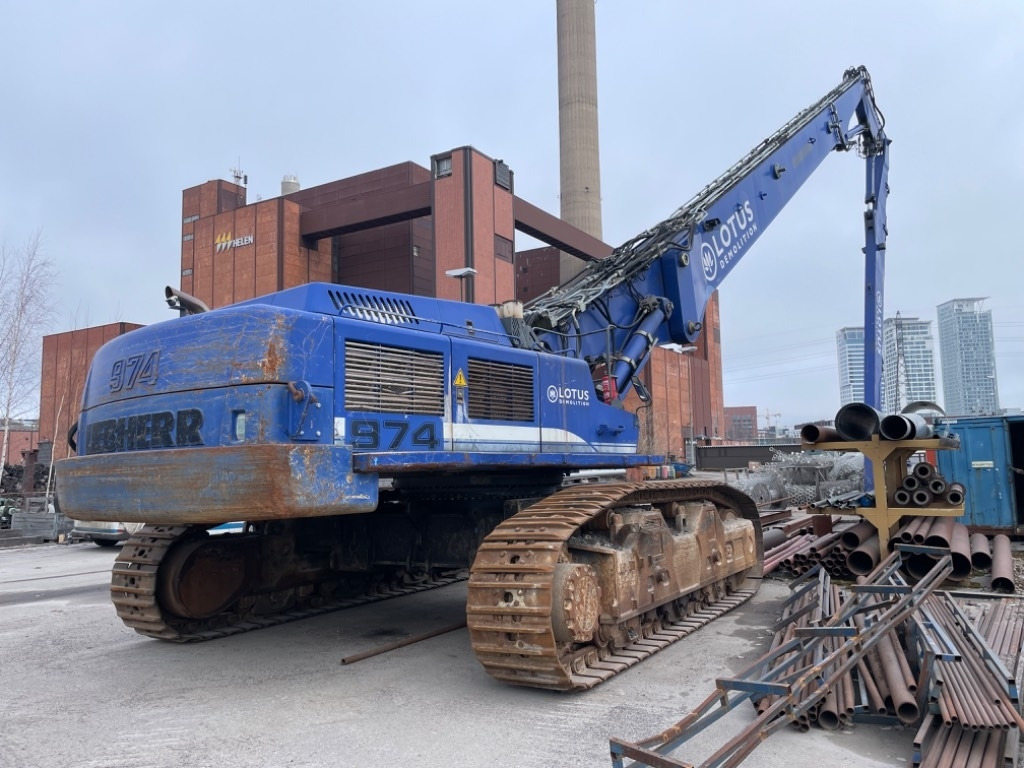 Liebherr R 974 C UHD Demolition 41m, 2 booms - Lammutusekskavaator: pilt 4 Liebherr R 974 C UHD Demolition 41m, 2 booms - Lammutusekskavaator: pilt 4