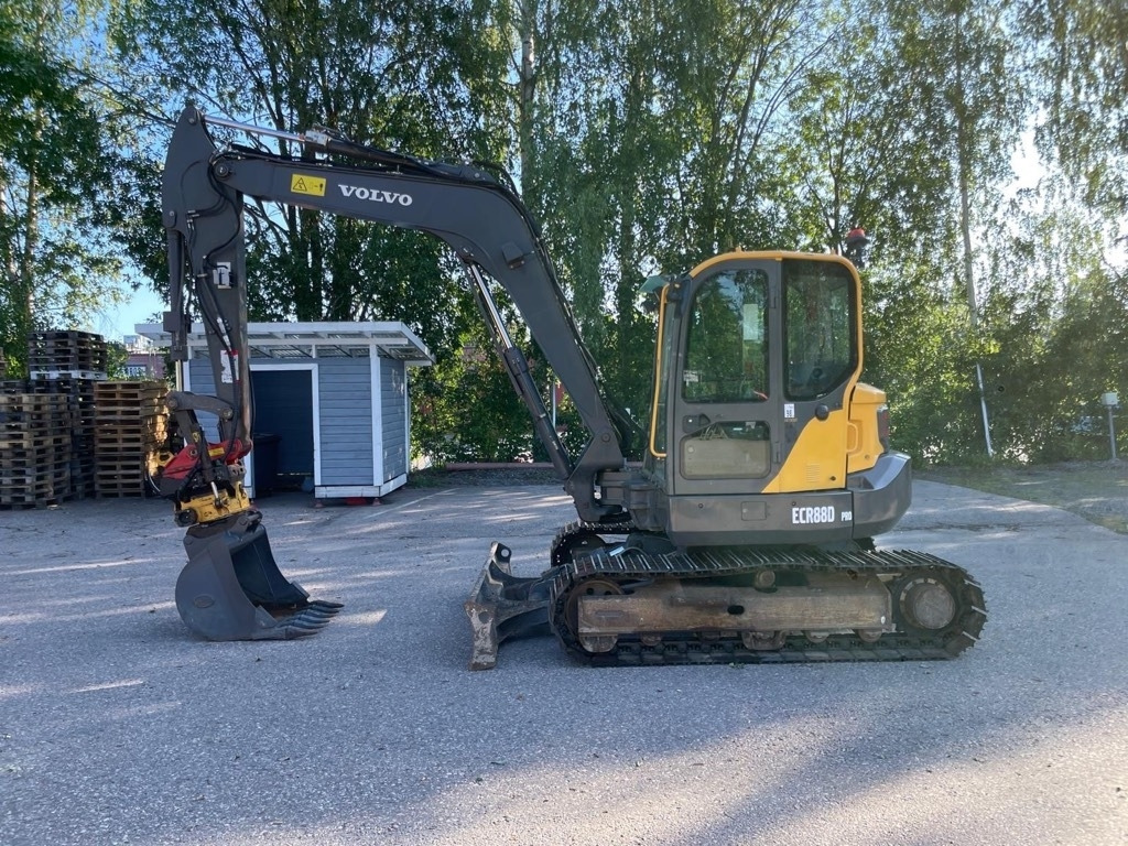 Volvo ECR 88 D Pro - Miniekskavaator: pilt 1 Volvo ECR 88 D Pro - Miniekskavaator: pilt 1
