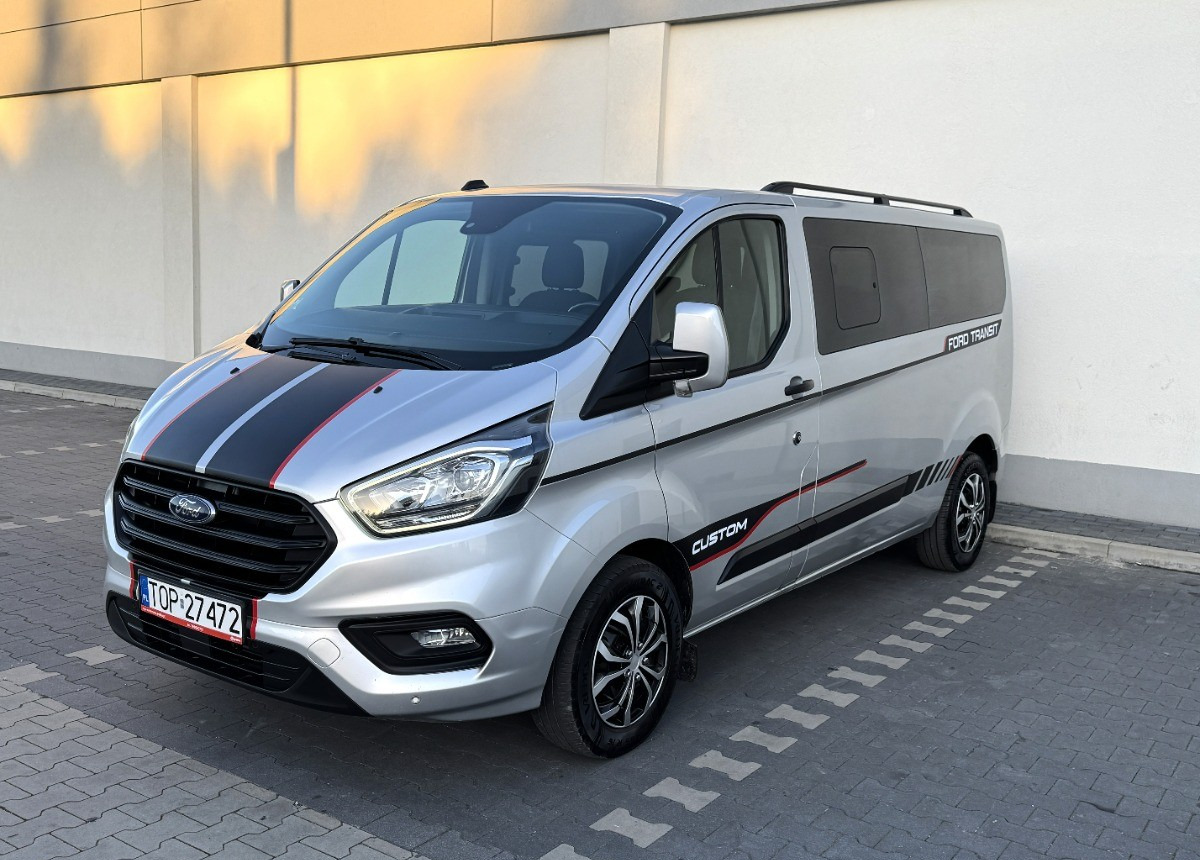 Ford Transit Custom 2.0 170KM Rok 2021 8 osobowy FV23 Salon PL Zadbany Super STAN - Meeskonnaauto: pilt 1 Ford Transit Custom 2.0 170KM Rok 2021 8 osobowy FV23 Salon PL Zadbany Super STAN - Meeskonnaauto: pilt 1