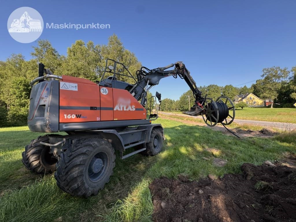 Atlas 160 W - Ratastel ekskavaator: pilt 4 Atlas 160 W - Ratastel ekskavaator: pilt 4