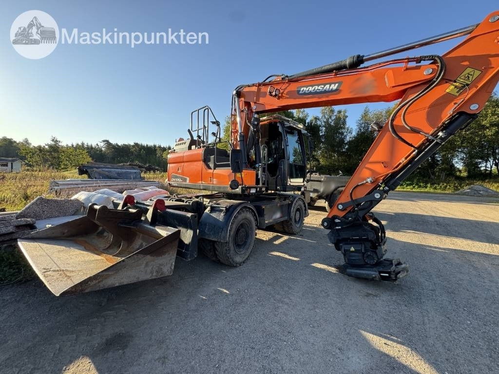 Doosan DX 170 W-5 + Tippvagn + Redskap - Ratastel ekskavaator: pilt 5 Doosan DX 170 W-5 + Tippvagn + Redskap - Ratastel ekskavaator: pilt 5