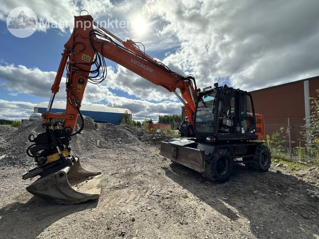 Hitachi ZX 140 W-5B - Ratastel ekskavaator: pilt 1 Hitachi ZX 140 W-5B - Ratastel ekskavaator: pilt 1