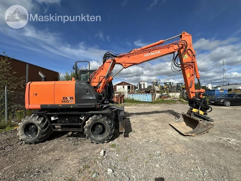 Hitachi ZX 140 W-5B - Ratastel ekskavaator: pilt 4 Hitachi ZX 140 W-5B - Ratastel ekskavaator: pilt 4