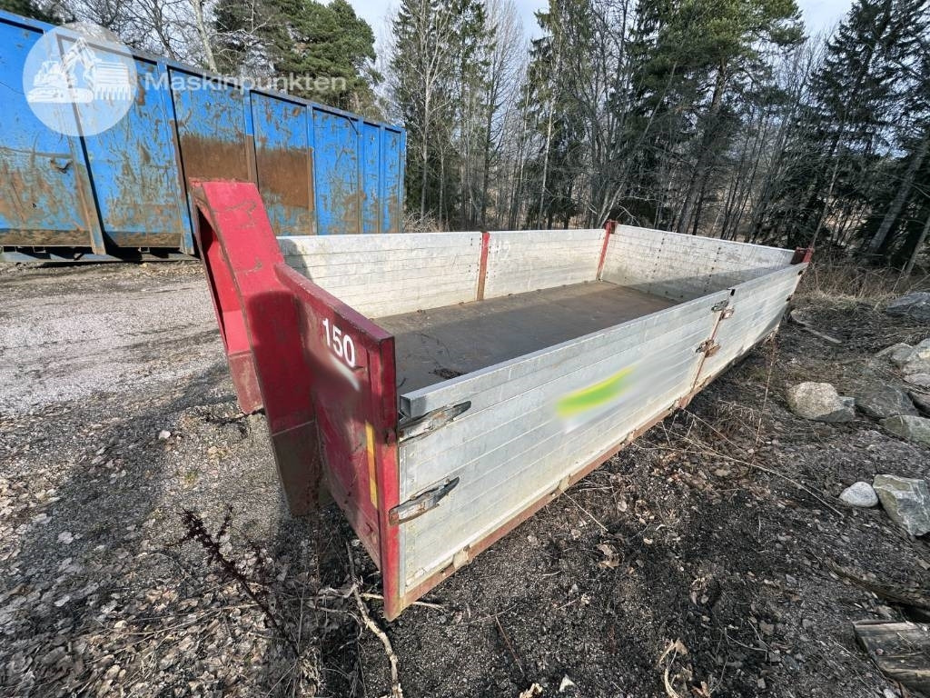 Lastväxlarflak 5500 mm med aluminiumlämmar - Multilift konteiner: pilt 2 Lastväxlarflak 5500 mm med aluminiumlämmar - Multilift konteiner: pilt 2