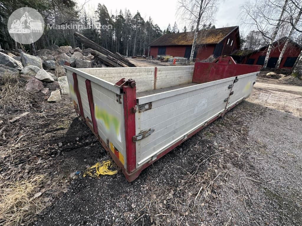 Lastväxlarflak 5500 mm med aluminiumlämmar - Multilift konteiner: pilt 5 Lastväxlarflak 5500 mm med aluminiumlämmar - Multilift konteiner: pilt 5