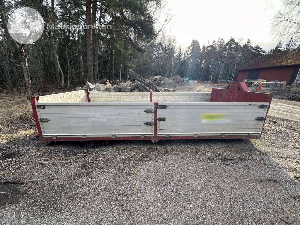 Lastväxlarflak 5500 mm med aluminiumlämmar - Multilift konteiner: pilt 4 Lastväxlarflak 5500 mm med aluminiumlämmar - Multilift konteiner: pilt 4