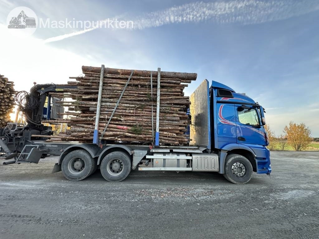 Mercedes-Benz Arocs 2858 timmerbil med kran - Metsaveok: pilt 4 Mercedes-Benz Arocs 2858 timmerbil med kran - Metsaveok: pilt 4
