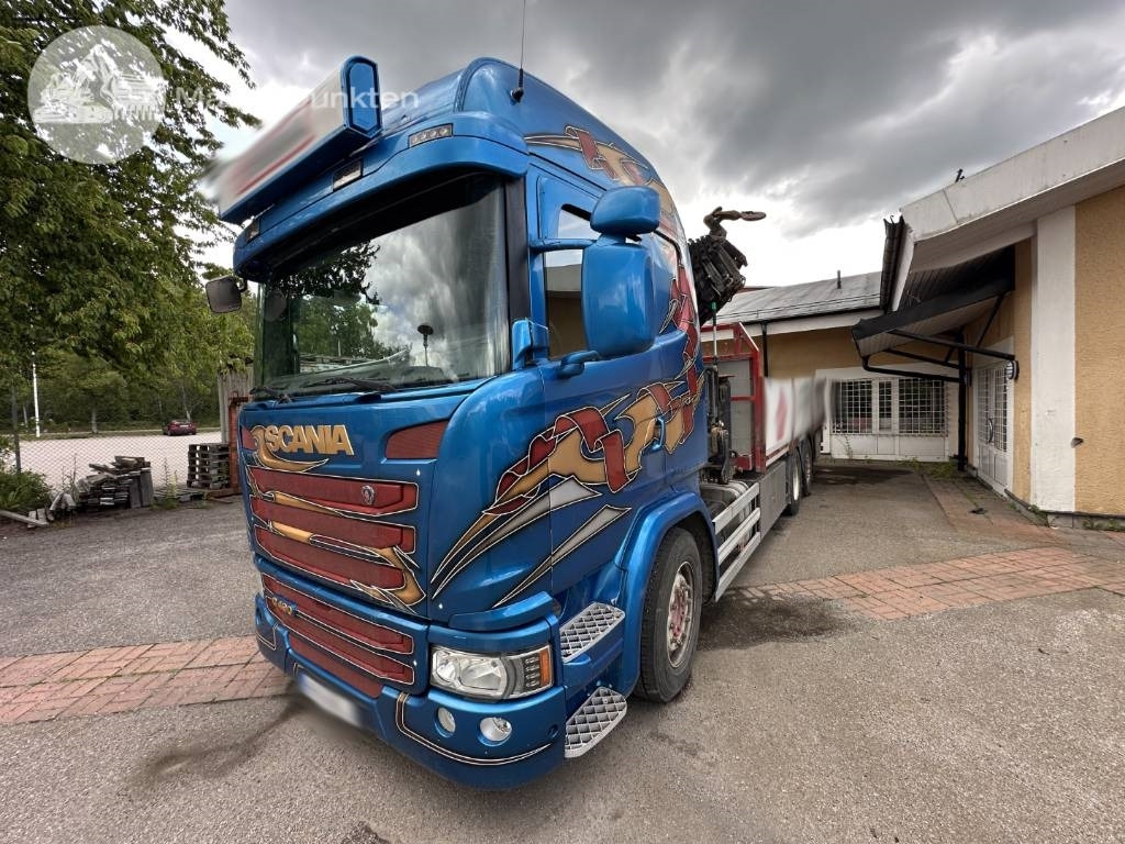 Scania G 490 - Kraanaga veoauto: pilt 1 Scania G 490 - Kraanaga veoauto: pilt 1