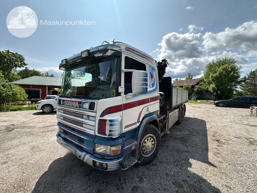 Scania P 114-380 - Kraanaga veoauto: pilt 1 Scania P 114-380 - Kraanaga veoauto: pilt 1