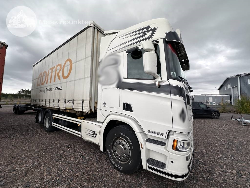 Scania R 580 - Konteinerveduk/ Tõstukiga veoauto: pilt 1 Scania R 580 - Konteinerveduk/ Tõstukiga veoauto: pilt 1