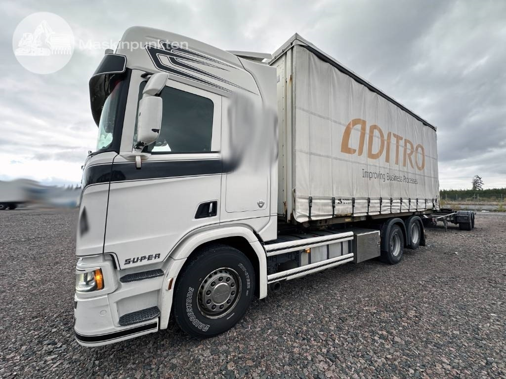 Scania R 580 - Konteinerveduk/ Tõstukiga veoauto: pilt 1 Scania R 580 - Konteinerveduk/ Tõstukiga veoauto: pilt 1