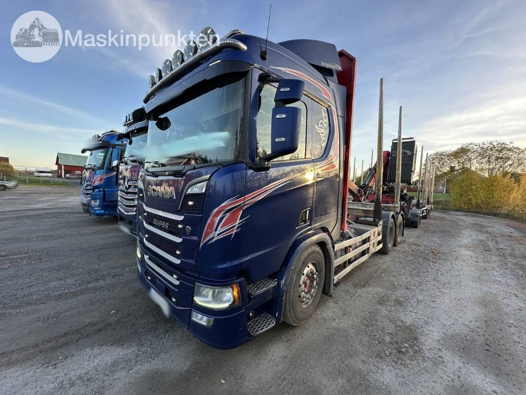 Scania R 580 timmerbil med kran - Metsaveok: pilt 1 Scania R 580 timmerbil med kran - Metsaveok: pilt 1