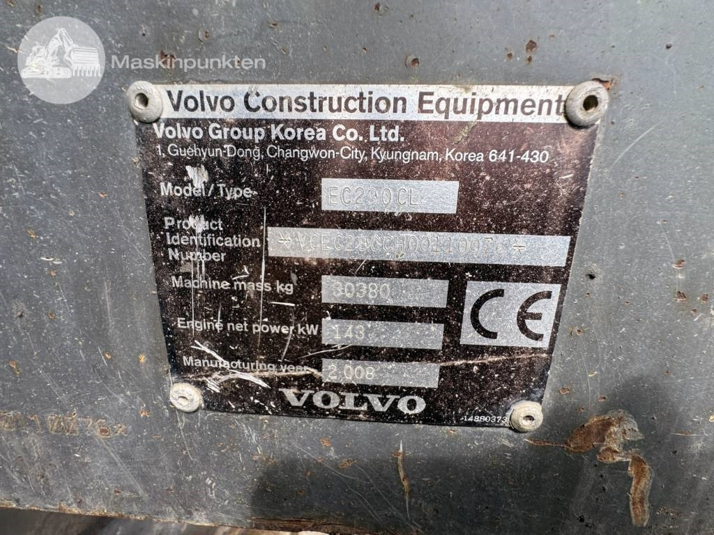 Lintekskavaator Volvo EC 290 C L: pilt 44
