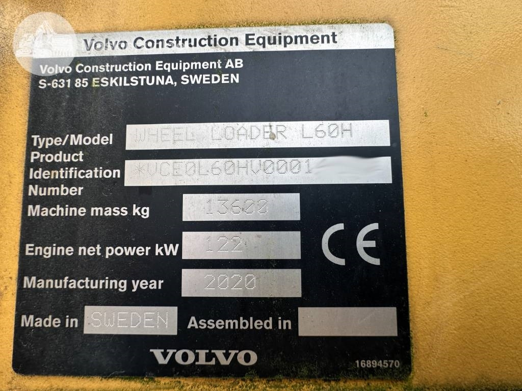 Rataslaadur Volvo L 60 H: pilt 9