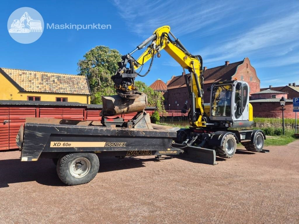 Wacker Neuson EW 100 med vagn - Ratastel ekskavaator: pilt 3 Wacker Neuson EW 100 med vagn - Ratastel ekskavaator: pilt 3
