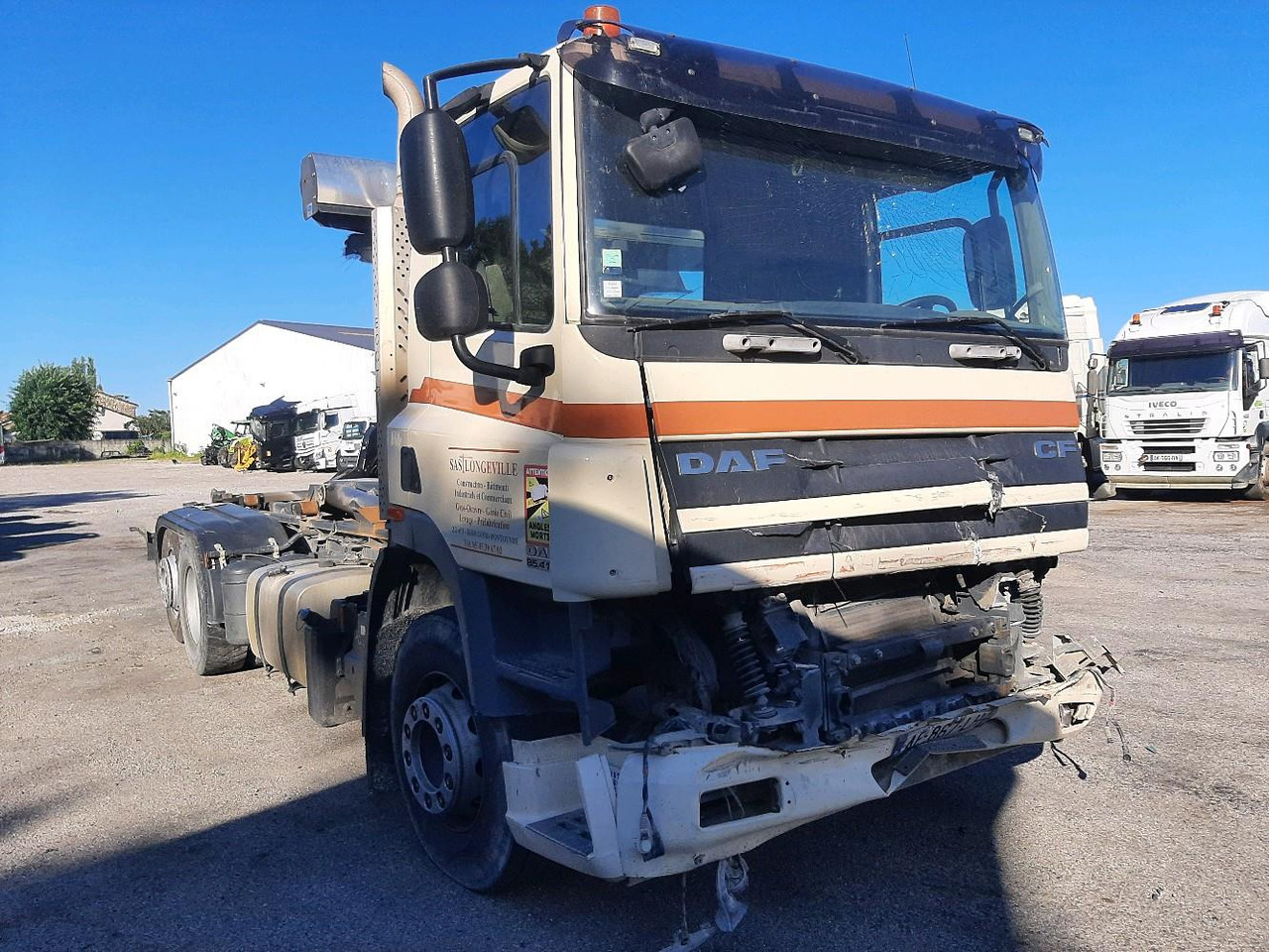 DAF CF85 FAR 85.410 POLYBENNE 6X2 - Konkstõstukiga veoauto: pilt 1 DAF CF85 FAR 85.410 POLYBENNE 6X2 - Konkstõstukiga veoauto: pilt 1