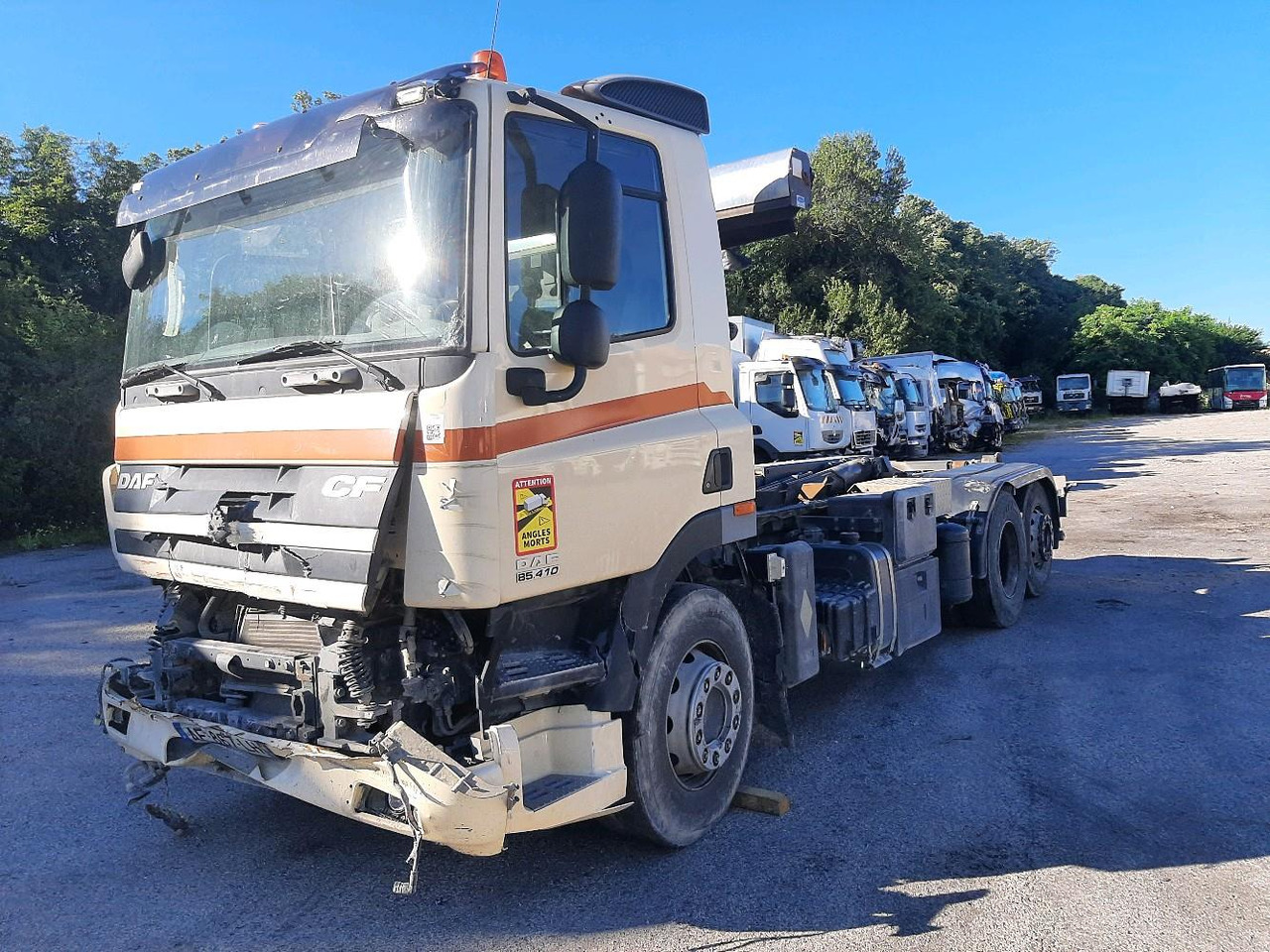 Konkstõstukiga veoauto DAF CF85 FAR 85.410 POLYBENNE 6X2: pilt 9