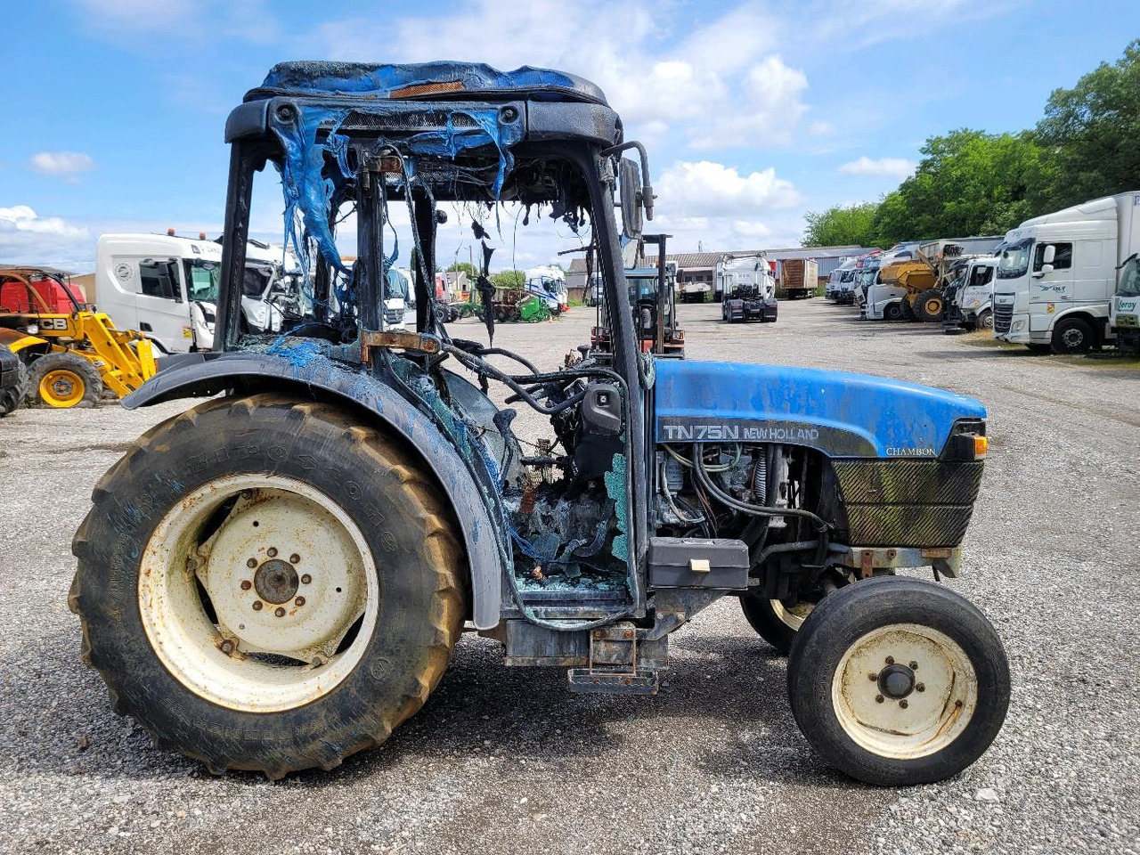 NEW HOLLAND TN75N - Traktor: pilt 3 NEW HOLLAND TN75N - Traktor: pilt 3