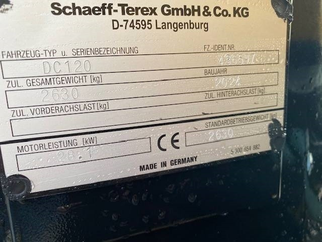 Uus Teerull Terex DC120: pilt 12
