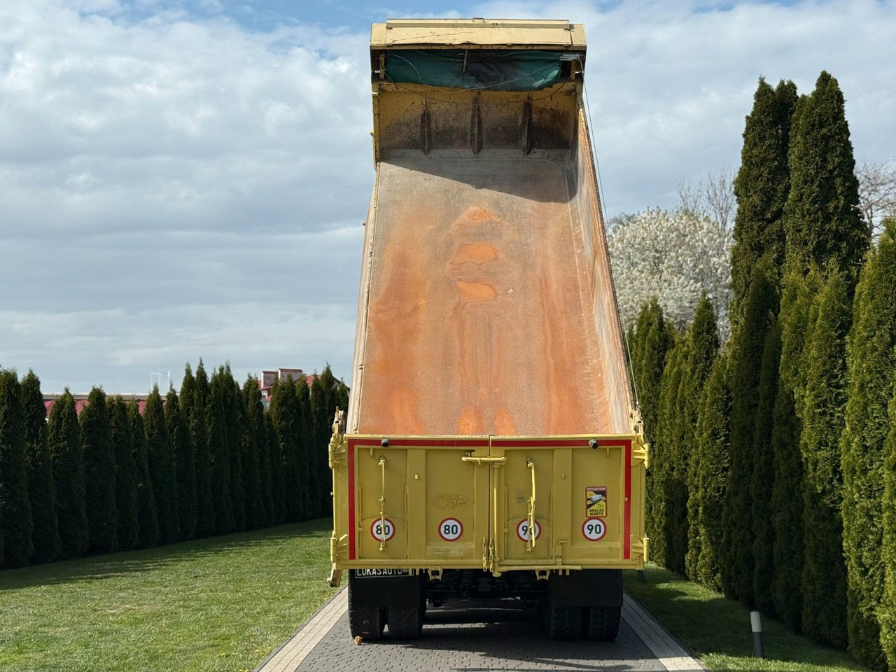Kallurauto DAF CF 85.410 TIPPER HYDROBOARD: pilt 8