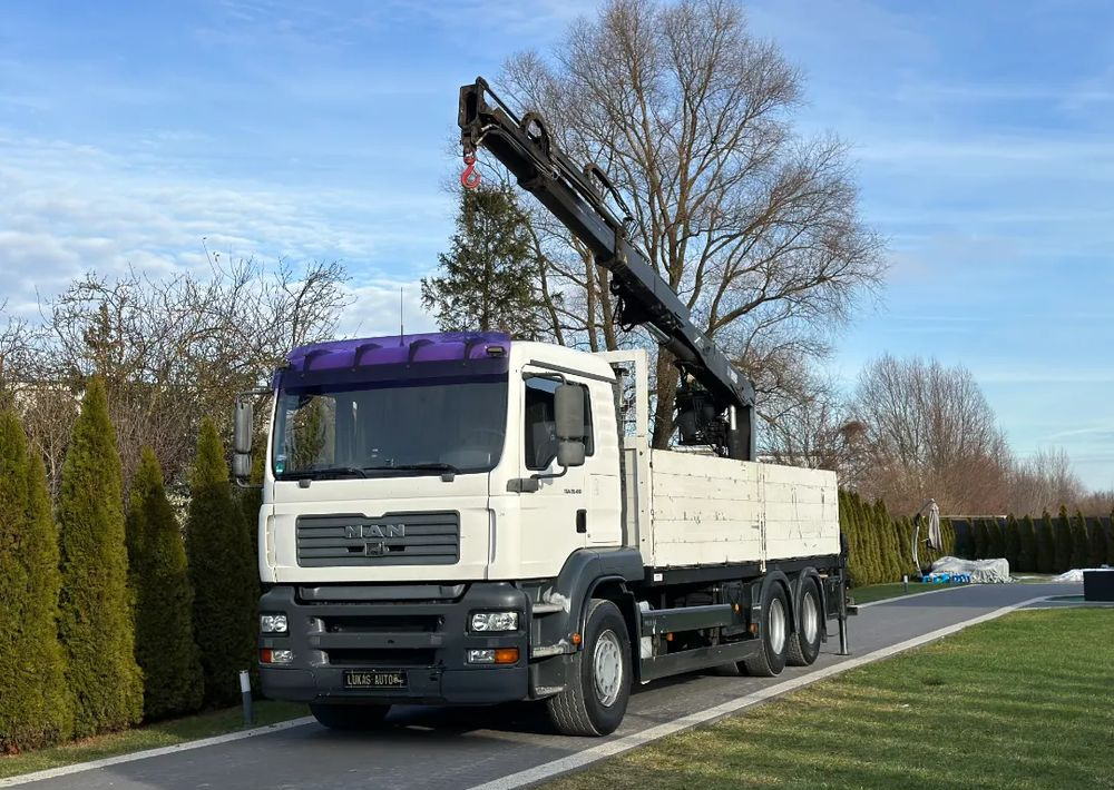 MAN TGA 24.410 6x4 HIAB MANUAL - Kraanaga veoauto, Madelveok/ Platvormveok: pilt 1 MAN TGA 24.410 6x4 HIAB MANUAL - Kraanaga veoauto, Madelveok/ Platvormveok: pilt 1
