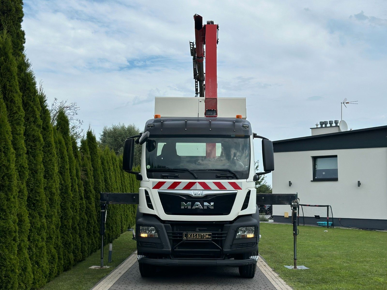 MAN TGS 440 / 8x4 /CRANE HMF 1530/ TIPPER - Kraanaga veoauto: pilt 5 MAN TGS 440 / 8x4 /CRANE HMF 1530/ TIPPER - Kraanaga veoauto: pilt 5