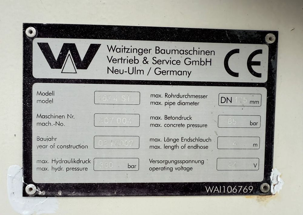 Mercedes-Benz ACTROS 2636 6X4 36 M WAITZINGER liising Mercedes-Benz ACTROS 2636 6X4 36 M WAITZINGER: pilt 16