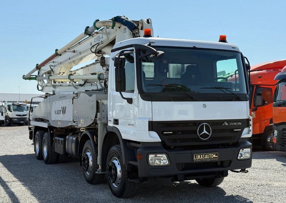 Mercedes-Benz ACTROS 4141 8X4 42 M GOTOWA DO PRACY - Betoonipump: pilt 3 Mercedes-Benz ACTROS 4141 8X4 42 M GOTOWA DO PRACY - Betoonipump: pilt 3
