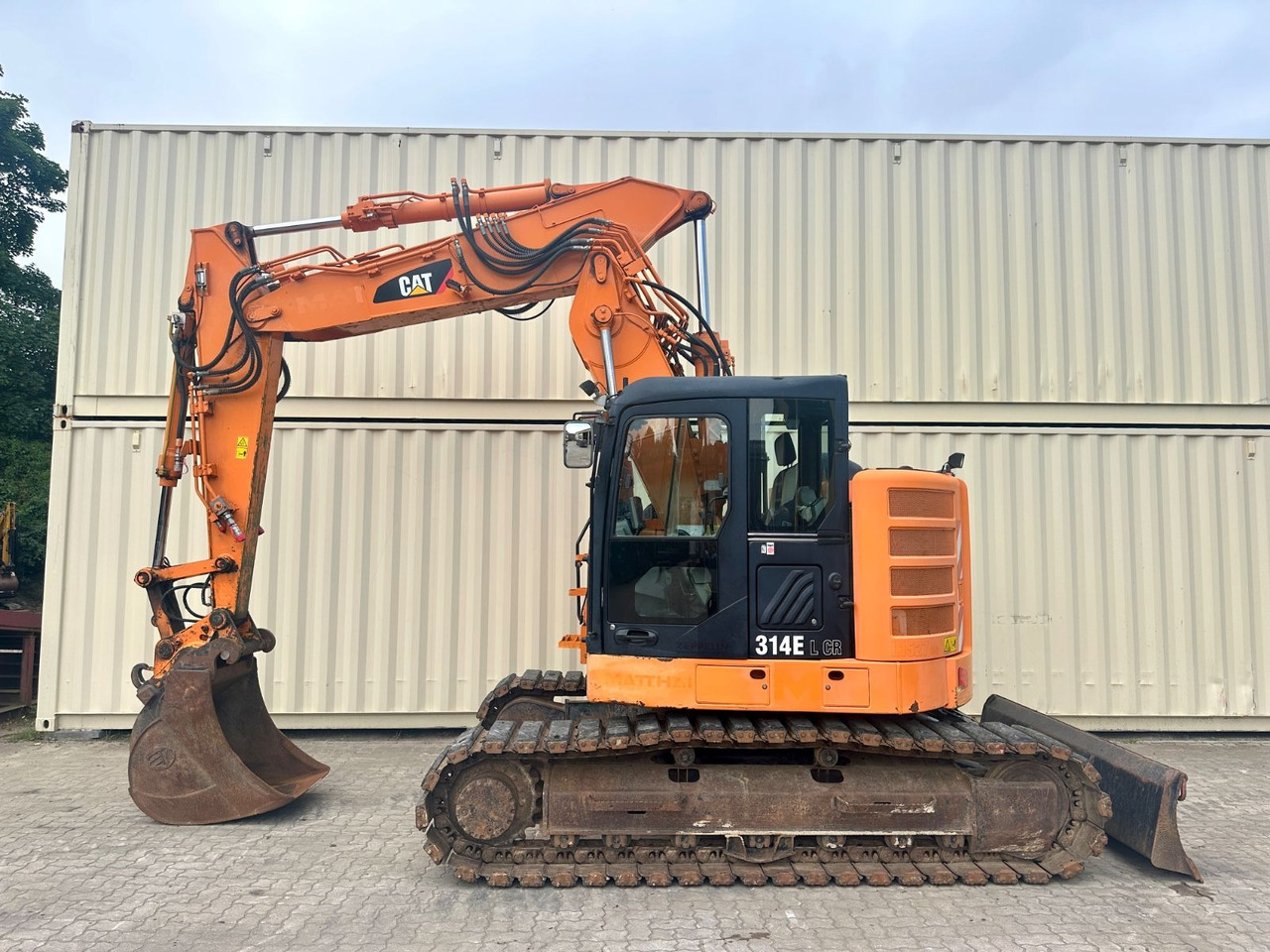 CAT 314ELCR / Schild / Gummipads / VAH / 1. Hand - Lintekskavaator: pilt 1 CAT 314ELCR / Schild / Gummipads / VAH / 1. Hand - Lintekskavaator: pilt 1